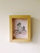 Cargar imagen en el visor de la galería, Lámina enmarcada Bicicletas
